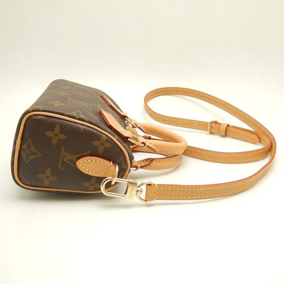 Louis Vuitton Monogram Nano Speedy Handbag Brown - Picture 4 of 7